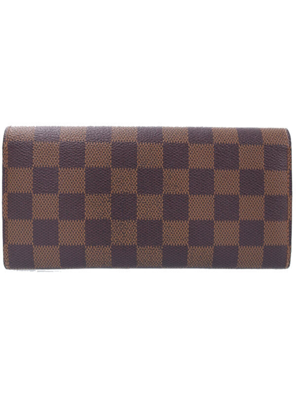 Louis Vuitton Bi fold Long Emilie Wallet Damier Portefeuille Brown